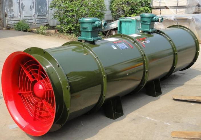 礦用抽出式對(duì)旋軸流通風(fēng)機(jī)